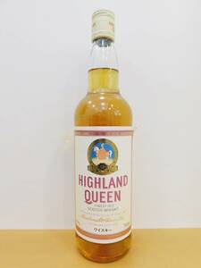 （未開栓）HIGHLAND QUEEN ハイランドクイーン　FINEST OLD SCOTCH WHISKY スコッチウイスキー　700ml／40%