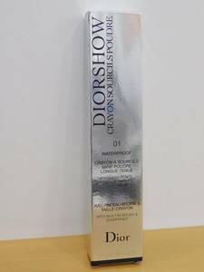（未使用品）Christian Dior　DIORSHOW ディオールショウ　スルシィル プードル ウォータープルーフ　＜アイブロウ ペンシル＞　01 BLOND