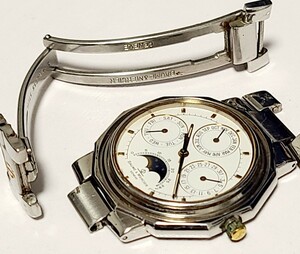 BAUME & MERCIER　6131.038 トリプルカレンダー ムーンフェイズ　ベゼル無しジャンク品　動作確認