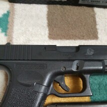 東京マルイ製　電動ガン（GLOCK18C） サバゲ使用済み　通電確認済みですがジャンク扱いです　_画像6