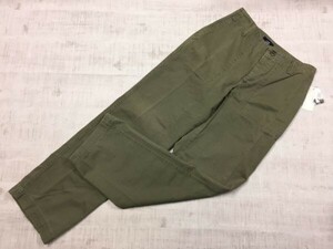 Gap Gap Ame случайные военные прямые пекарские брюки внизу мужская кнопка Fly 2 Khaki