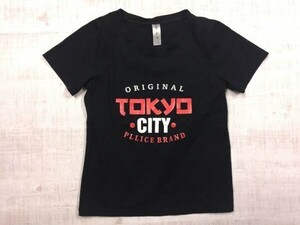 Shady シェィディ TOKYO CITY pllice brand 東京 スーベニア ストリート ヒップホップ 半袖Tシャツ トップス レディース M 黒