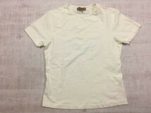 ニーナリッチ NINA RICCI タイト 00's Y2K 古着 無地 半袖Tシャツ トップス カットソー レディース ITALY製 S 生成り_画像1