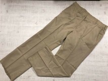 リーバイス Levi's ACTION SLACKS オールド 80s レトロ TALONジップ スラックス トラウザーズ パンツ ボトムス メンズ ベージュ_画像1