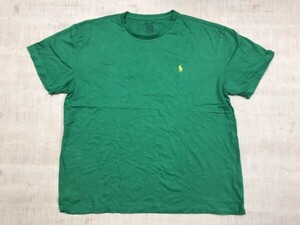 ポロ ラルフローレン POLO Ralph Lauren 半袖Tシャツ メンズ ロゴ刺繍 オールド シンプル アメカジ L 緑