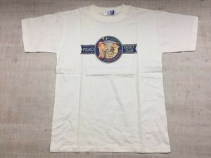 PEKO FAMILY CLUB ペコちゃん 不二家 FUJIYA マスコット 企業もの 半袖Tシャツ カットソー メンズ 白