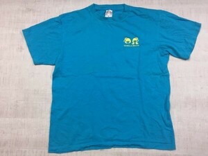 VANILLA BEANS バニラビーンズ キャラクター かわいい ファンシー ユニーク 半袖Tシャツ カットソー メンズ M 青