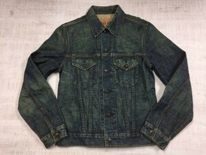 ギャップ GAP オールド レトロ 古着 Y2K 00's アメカジ USEDウォッシュ ジージャン デニム トラッカージャケット メンズ S 青