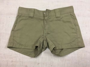  X-girl X-girl Dickies Dickies collaboration Short half chino work pants bottoms lady's 1 beige 