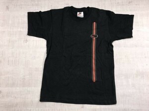ナイキ NIKE オールド レトロ 古着 スポーツ ストリート ロゴプリント 半袖Tシャツ メンズ コットン100% M 黒