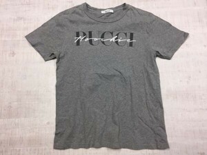 ハーキュリー HERCULIE パロディ ストリート 韓国ファッション 半袖Tシャツ カットソー メンズ S グレー