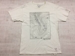 Champion チャンピオン Play Mountain プレイマウンテン スポーツ アメカジ ストリート 半袖プリントTシャツ メンズ M 白