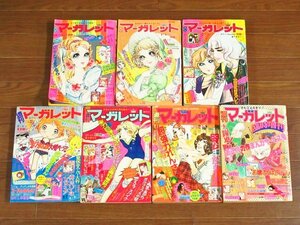 週刊 マーガレット 1971～1976年 7冊 エースをねらえ！ 山本鈴美香/浦野千賀子/菊川近子/藤原栄子/西城秀樹/天地真理/山口百恵/三浦友 NA32