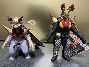 ペダニウムゼットン、サンダーキラー(ウルトラ怪獣シリーズ、タグ付、バンダイ)