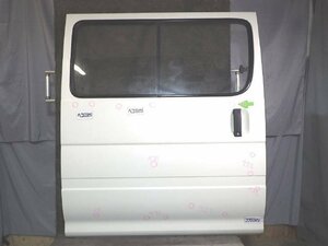 H4 year Hiace RZH112V right rear door right R door driver`s seat after side white 045 67003-26030 100 series [ZNo:05008726]