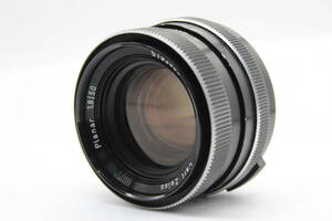 【返品保証】 カールツァイス Carl Zeiss Planar 50mm F1.8 レンズ s6580