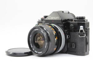 【訳あり品】 キャノン Canon A-1 ブラック FD 28mm F2.8 S.C. ボディレンズセット s6623