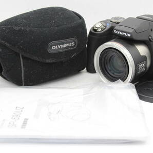 【返品保証】 【便利な単三電池で使用可】オリンパス Olympus SP-590UZ 26x ケース 説明書付き コンパクトデジタルカメラ s6680の画像1