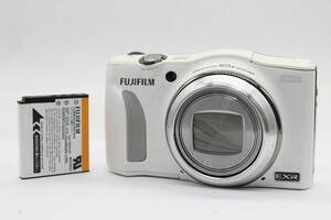 【返品保証】 フジフィルム Fujifilm Finepix F775EXR ホワイト 20x Zoom バッテリー付き コンパクトデジタルカメラ s6776