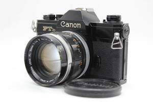 【訳あり品】 キャノン Canon FTb QL ブラック FL 50mm F1.4 II ボディレンズセット s7061