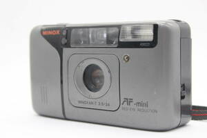【返品保証】 ミノックス MINOX DX AF-mini Red-Eye-Reduction Minoxar-t 34mm F3.5 コンパクトカメラ s7066