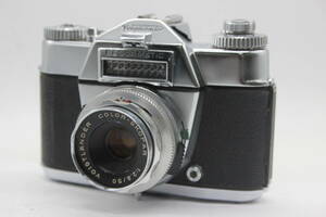 【訳あり品】 フォクトレンダー Voigtlander BESSAMATIC COLOR-SKOPAR 50mm F2.8 カメラ s7305