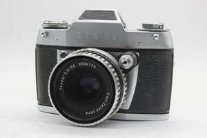 【返品保証】 EXA-IIa Carl Zeiss Jena Tessar 50mm F2.9 カメラ s7317