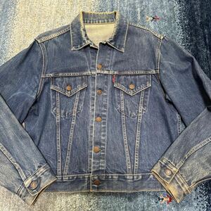 60'sLEVI'S Vintage DENIM JACKET 557 3rd Model リーバイス ヴィンテージ サード デニムジャケット 両面BigE 刻印アルファベット