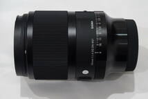 ほぼ新品 SIGMA シグマ Sony Eマウント レンズ 35mm F1.4 DG DN 単焦点 広角 フルサイズ Art ミラーレス 専用_画像4