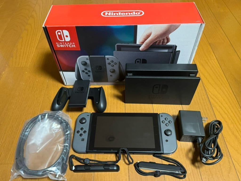 2024年最新】Yahoo!オークション -nintendo switch 本体 グレーの中古 