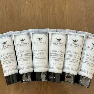  America Los Angeles The Biltmore hotel amenity body lotion 30ml 6 piece white tea fragrance body cream new goods 