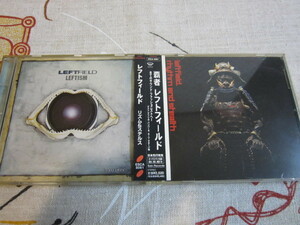 再生確認済　送料込み LEFTFIELD　CD2枚セット LEFTISM / rhythm and stealth leftfield レフトフィールド OPEN UP ジョンライドン参加