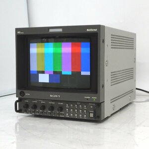 SONY BVM-D9H5J 9型HRトリニトロンモニター (HD-SDI/アナログコンポーネント/使用時間21070時間）【中古/ヤケなし/動作品】#385263