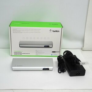 BELKIN Thunderbolt3 Express Dock HD（Model：F4U095)【中古/元箱付き美品】#396506