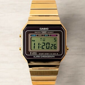 【新品】CASIO カシオ 腕時計 海外モデル ゴールド レディース 国内未発売
