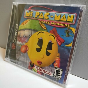 未開封 SEGA Dreamcast DC 北米版 海外版 セガ ドリームキャスト ドリキャス ソフト Ms.PAC-MAN MAZE MADNESS namco