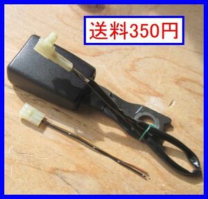 b4306 送料350円!! Kei HN11S 運転席シートベルトバックル 右フロントシートベルトキャッチ 受け側 ケイ HN21S HN12S HN22S ラピュタ HP22S