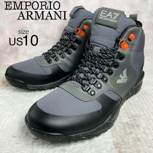 EA7 EMPORIO ARMANIトレッキングブーツ ハイカットスニーカー size:US10 28.0cm相当 メンズ シューズ