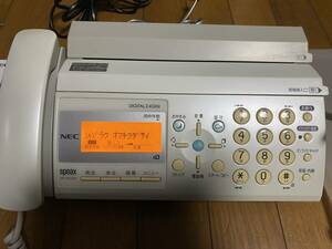 中古ジャンク NEC ファックス 電話機 スピークス SP-DA240