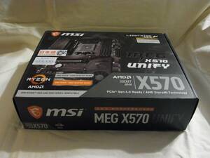 【新品】MSIマザーボード　MEG X570 UNIFY