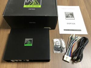 RADICAL AUDIO DSP-35A 35W×4chパワーアンプ内蔵6chDSP デジタルシグナルプロセッサー 展示美品