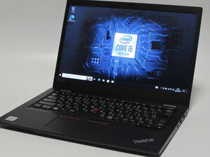 Lenovo ThinkPad L13 第10世代 インテル Core i5- 10210U 4.20GHｚ 8GB SSD 256GB 13インチ FHD Win10 無線LAN HDMI カメラ 外装美品