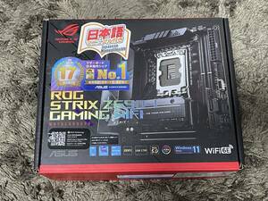 Mini ITX Intel LGA1700 ASUS ROG STRIX Z690-I GAMING WIFI 最新BIOS 14世代対応 CPU反り防止金具付き Thunderbolt 4 USB4