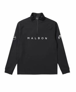 送料込　Lサイズ　Malbon マルボン ZIPフロントプルオーバージャケット　黒