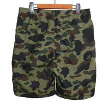 A BATHING APE アベイシングエイプ BAPE 1st CAMO 迷彩 ナイロンショーツ ショートパンツ Lサイズ _画像3