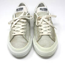 CONVERSE コンバース ONE STAR ワンスター GLEAM OX グリーム クラックドレザー グランジ加工 レザースニーカー 7 1/2_画像2