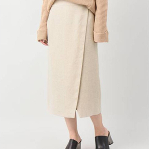 美品 Plage プラージュ 19ss ラップスカート ミディスカート 38