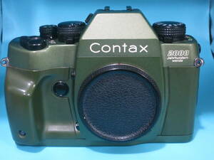 （限定）　CONTAX RX 2000 Jahrhundert-wende コンタックス　RX　２０００年記念（フォレストグリーン）
