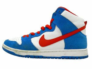 NIKE SB DUNK HIGH PRO ISO ナイキ スケートボーディング ダンク Doraemon LT PHOTO BLUE/UNIVERSITY RED CI2692-400 28.0cm 中古品