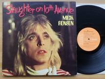 ☆SLAUGHTER ON 10th AVENUE/MICK RONSON UK.Org LP/マト1！_画像1